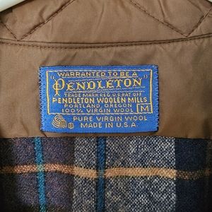 Pendleton wool flannel button up
